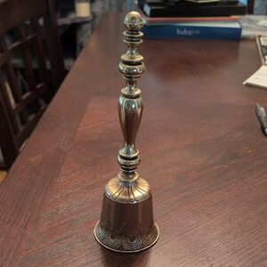 Elegant Brass Hand Bell